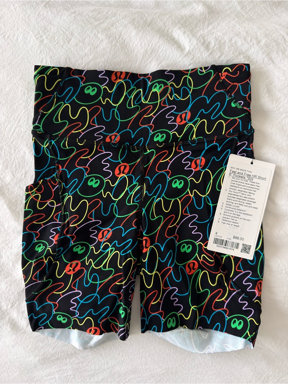 Lululemon Seawheeze Fast and Free 6” Shorts
